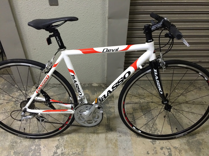 冷やかし歓迎！ BASSO Devil 改ブルホーン 10速 完全整備車両