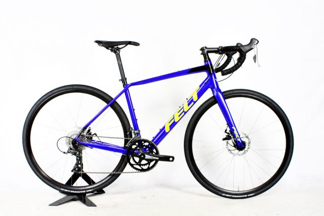 本日の自転車買取実績紹介 フェルト Felt Vr60 Claris 19年モデル アルミ ロードバイク 54サイズ 8速 ブルー イエロー