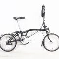 本日の自転車買取実績紹介「ブロンプトン BROMPTON P6R 2016年モデル クロモリ 折りたたみ自転車 2×内装3速 ブラック ミニベロ」