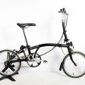 ブロンプトン BROMPTON M6L 2011年モデル クロモリ 折りたたみ自転車 16インチ 内装3段 外装2段 ブラック